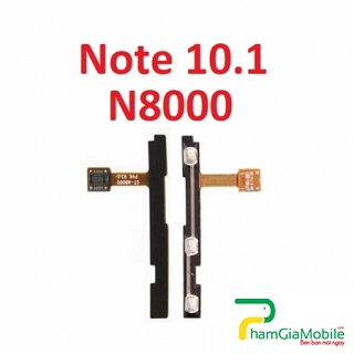Dây Cáp Nút Nguồn Âm Lượng Samsung Note 10.1 N8000 Âm Lượng Power & Volume Button Flex Cable